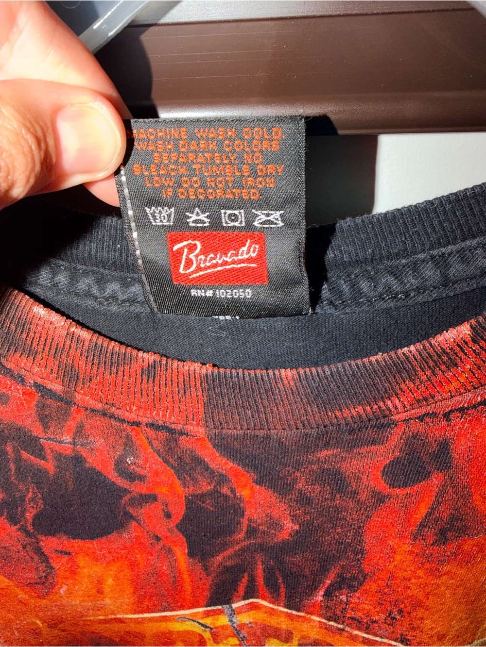 Harley-Davidson Men’s Black Tee with Flame Logo Size XL - Picture 4 of 6